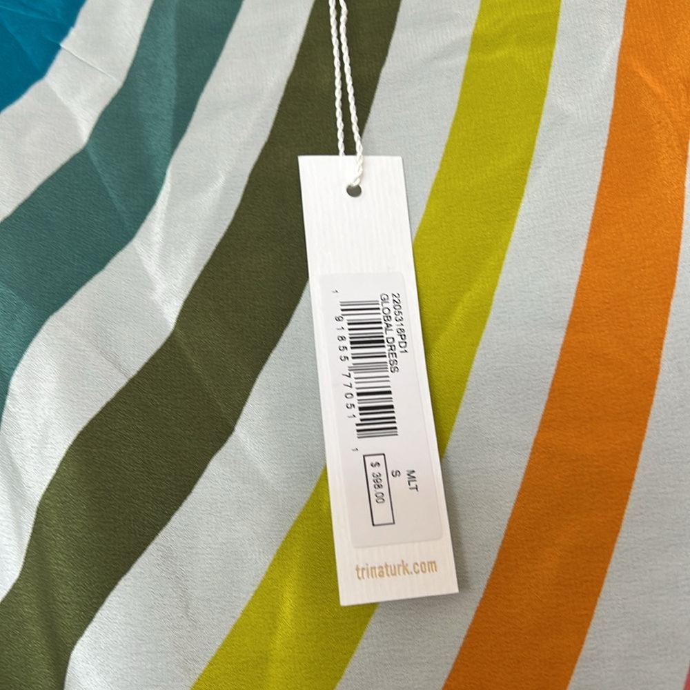 Trina Turk Amaris Global Dress Silk - Picture 6 of 11